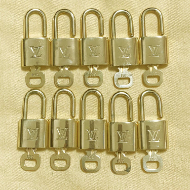 Louis Vuitton Cadenas Bag Charm Gold-plated