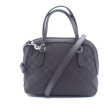 Gucci Dome Handbag Nylon Motif GG