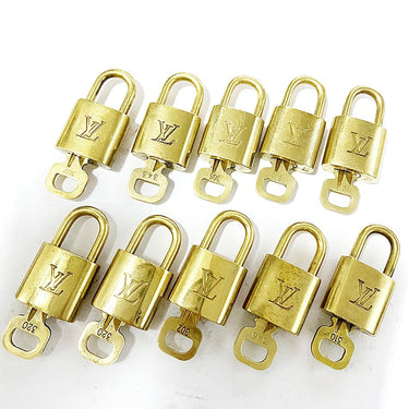 Louis Vuitton Cadenas Bag Charm Gold-plated
