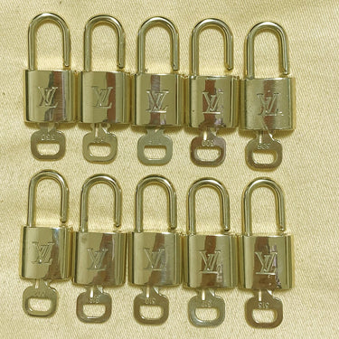Louis Vuitton Cadenas Bag Charm Gold-plated