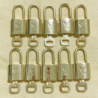 Louis Vuitton Cadenas Bag Charm Gold-plated
