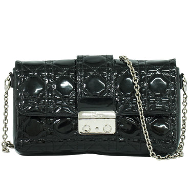 Christian Dior Miss Dior Croisiere Wallet on Chain Cannage Quilt Patent