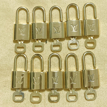 Louis Vuitton Cadenas Bag Charm Gold-plated