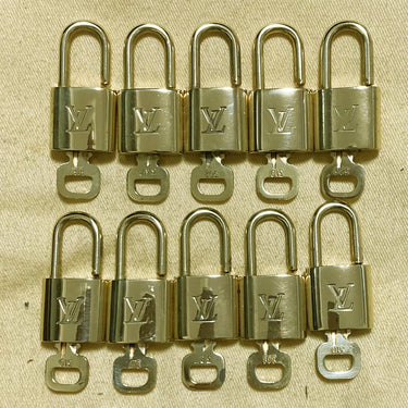 Louis Vuitton Cadenas Bag Charm Gold-plated
