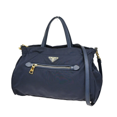 Prada Zip Convertible Shopping Tote Re-Nylon with Saffiano Leather
