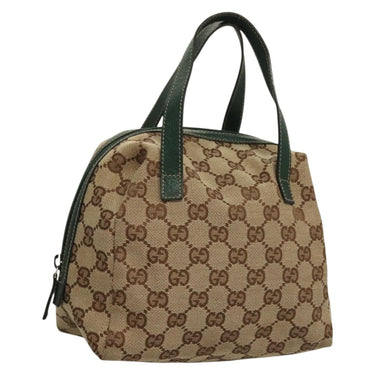 Gucci Zip Around Bowling Bag GG Canvas
