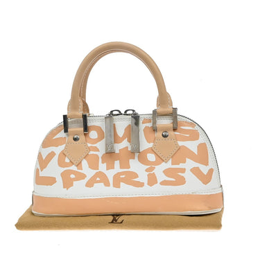 Louis Vuitton Alma Handbag Limited Edition Graffiti Leather