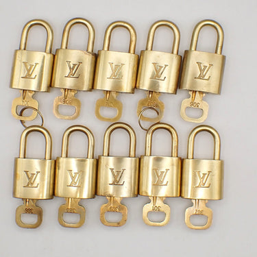 Louis Vuitton Cadenas Bag Charm Gold-plated