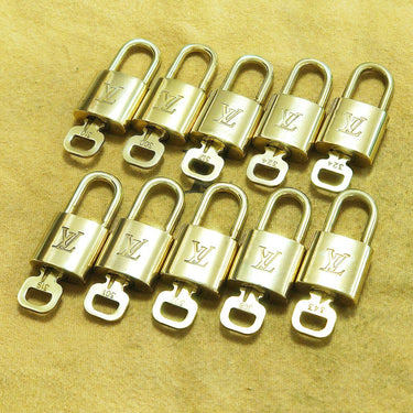 Louis Vuitton Cadenas Bag Charm Gold-plated