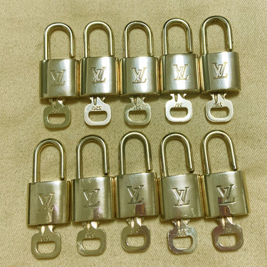 Louis Vuitton Cadenas Bag Charm Gold-plated