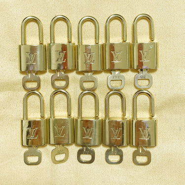 Louis Vuitton Cadenas Bag Charm Gold-plated