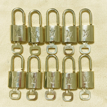 Louis Vuitton Cadenas Bag Charm Gold-plated