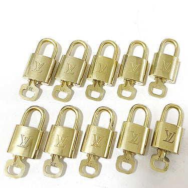 Louis Vuitton Cadenas Bag Charm Gold-plated