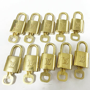 Louis Vuitton Cadenas Bag Charm Gold-plated