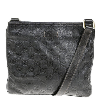 Gucci Convertible Zip Messenger Guccissima Leather
