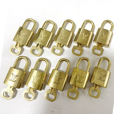 Louis Vuitton Cadenas Bag Charm Gold-plated