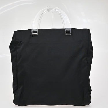 Prada Logo Flat Tote Bag. Nylon Tessuto