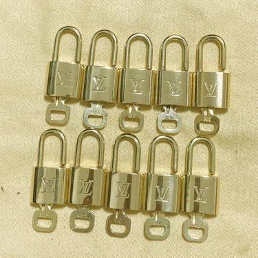 Louis Vuitton Cadenas Bag Charm Gold-plated
