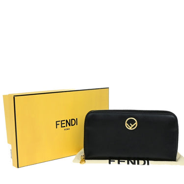 Fendi F is Fendi Zip Around Wallet Leather
