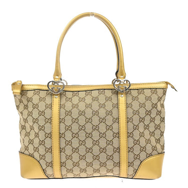 Gucci Abbey Canvas Leather