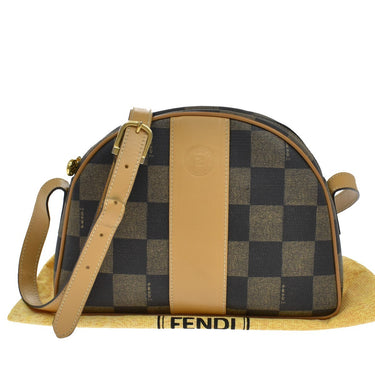 Fendi Vintage Pequin Shoulder bag Pequin