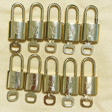Louis Vuitton Cadenas Bag Charm Gold-plated