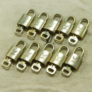 Louis Vuitton Cadenas Bag Charm Gold-plated