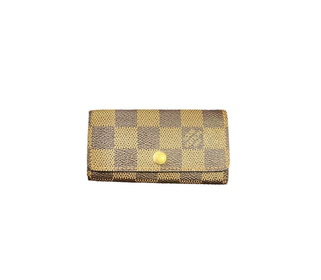 Louis Vuitton Damier Ebene 4 Key Holder