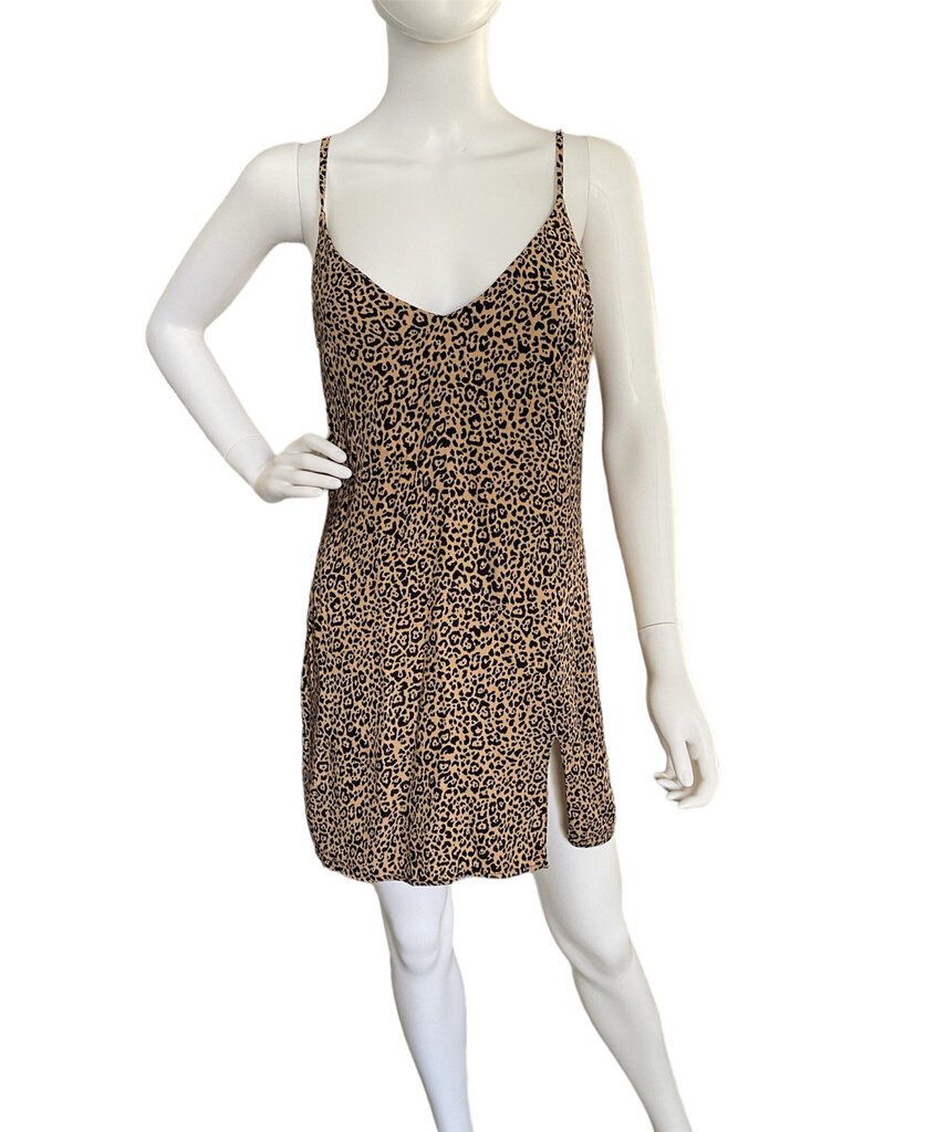 Reformation Marlowe Leopard Dress- M