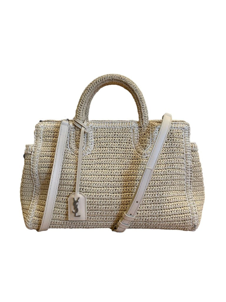 Yves Saint Laurent Straw Tote