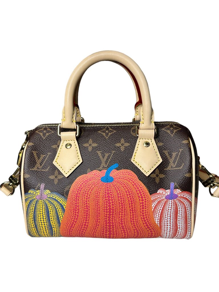 Louis Vuitton X Yayoi Kusama Pumpkin Speedy 20
