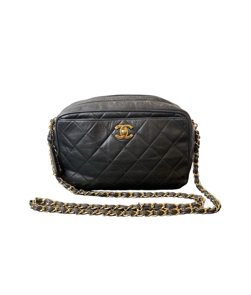 Chanel Black Quilted Crossbody
