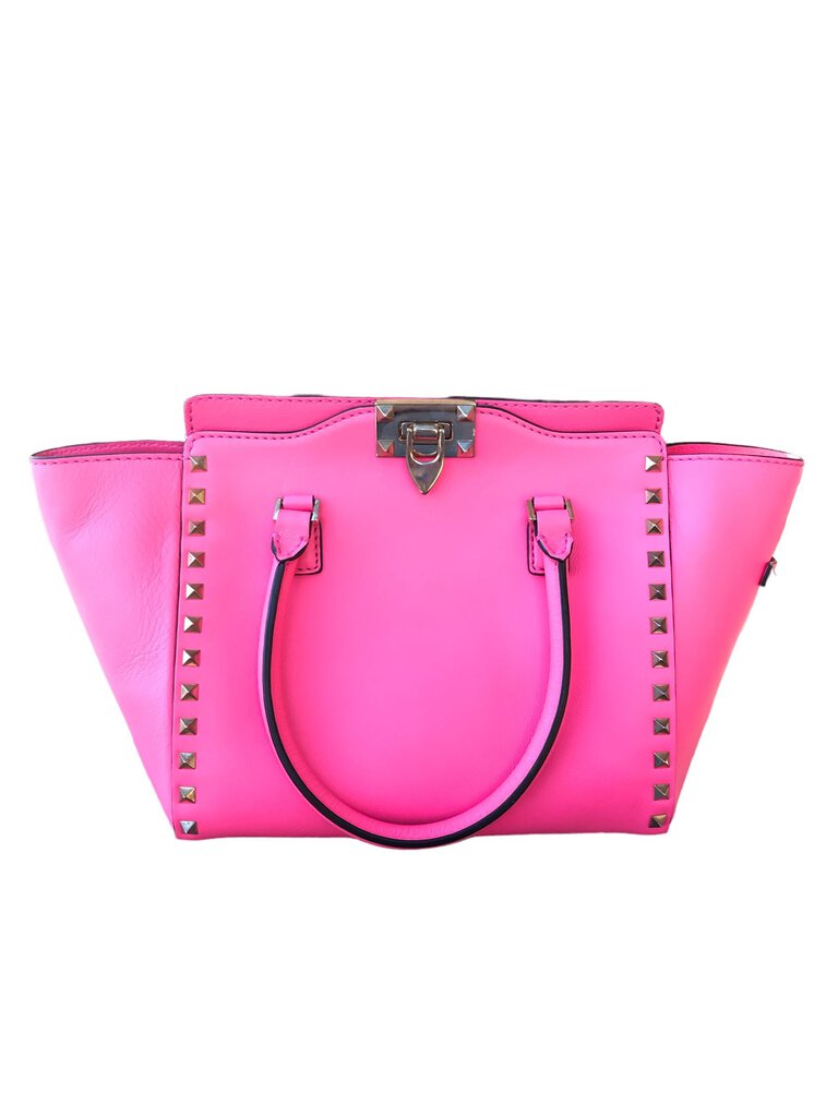 Valentino Rockstud Pink Tote Bag