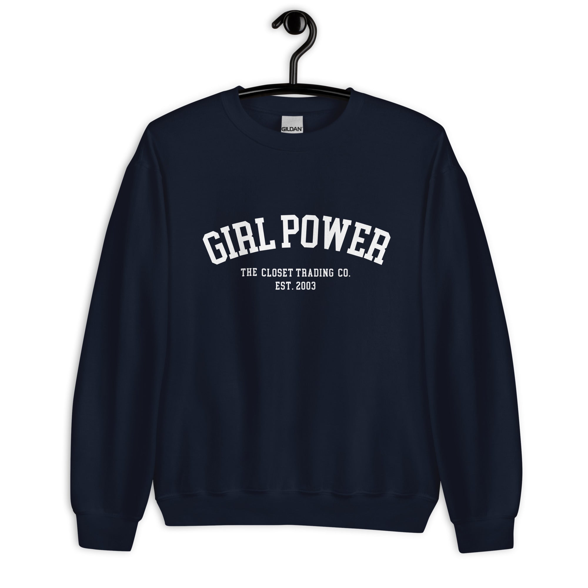 Girl Power Varsity Sweatshirt